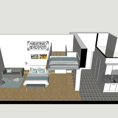 Marienbad Apartment Lägenhet *